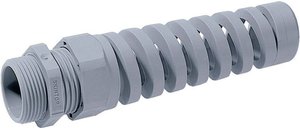 Dławnica kablowa SKINTOP® BS-M 25 x 1.5 z osłoną spiralną M25 poliamid szaro-biały (ral 7035) LAPP 53111830 1 szt.