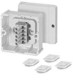 Skrzynka przyłączeniowa Hensel DP 9025, IP54, (D x S x W) 49 x 88 x 88 mm, szaro-biały (ral 7035), 1 szt.