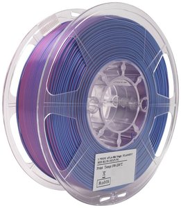 ESUN RF-5271434  Filament do drukarek 3D PLA elastyczny 1.75 mm 1 kg czerwono-niebieski, efekt połysku