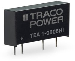 Przetwornica DC/DC, do PCB TracoPower TEA 1-0505HI TEA 1-0505HI, 1 W, 200 mA, 1 szt.
