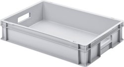 Pudełko z tworzywa sztucznego Alutec  75030 zamknięta (S x W x G) 600 x 120 x 400 mm szary 1 szt.