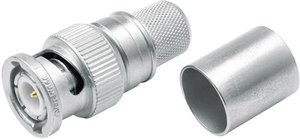 Złącze BNC Telegärtner J01000A0061 J01000A0061 złącze męskie proste 50 Ω 1 szt.