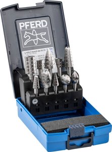 Zestaw frezów PFERD 82 HSS 22900823, 1 szt.