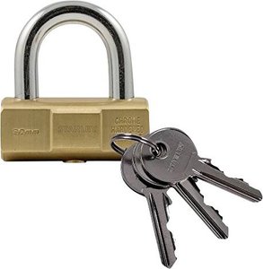 Kłódka STANLEY 81124 371 401 80 mm    z zamkiem kluczykowym