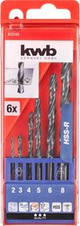 Zestaw wierteł krętych do metalu kwb 423140 1 szt.
