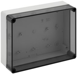 Obudowa instalacyjna Spelsberg TK PS 2518-8f-t 11151101, poliwęglan, polistyrol (EPS), 254 x 180 x 84 , szaro-biały (ral 7035), 1 szt.