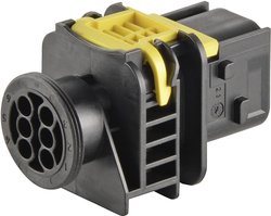 Obudowa złącza pin żeńskiego na PCB TE Connectivity HDSCS, MCP 1-1703773-1, automotive, piny: 6, 1 szt.