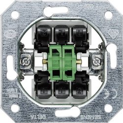 Siemens Osprzęt elektroinstalacyjny  Płytka przycisku Przełącznik schodowy Delta aluminiowy (metaliczny) 5TA2118