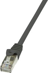 kabel LAN LogiLink CP1063S, 1 szt., RJ45, CAT 5e, F/UTP, 3.00 m, czarny