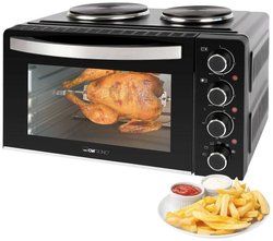 KK 3786 mała kuchnia z 2 palnikami czarna Multicooker Clatronic KK 3786 263984