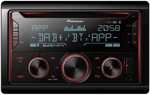 Radio samochodowe Double Din Pioneer FH-S820DAB, 4 x 50 W