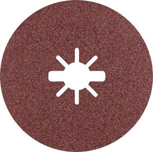 Pryzmat Ceramic, osłona z włókna szklanego, R781 metal, 115 x 22,23 mm, X-LOCK, K 60 Dysk fibrowy Bosch Accessories X-LOCK Prisma Ceramic 2608621792 25 szt.