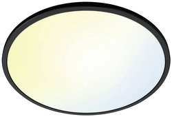 Lampa sufitowa LED WiZ SuperSlim WiZ Ceiling 22W B RD 27-65K TW 8719514554955 22 W 2450 lm czarny