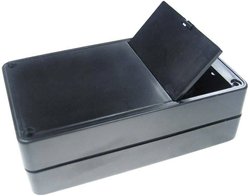 Obudowa uniwersalna Kemo, tworzywo sztuczne, czarny, (D x S x W) 123 x 72 x 39 mm, 1 szt.