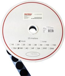 Rzep okrągły do przyklejania na gorąco element z haczykami (Ø) 20 mm czarny FASTECH® T01020999903C1 1 szt.