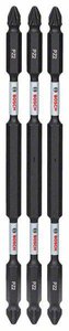 Zestaw bitów podwójnych Impact Control, 3 częściowy, PZ2-PZ2, 150 mm Bity dwustronne Bosch Accessories  2608522359 1 zest.