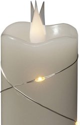 Konstsmide 1824-190 Świeca LED   biały ciepła biel (Ø x W) 50 mm x 127 mm