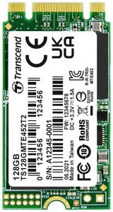 Dysk wewnętrzny SSD M.2 PCIe NVMe 2242 128 GB Transcend MTE452T2 PCIe NVMe 3.0 x2 Przemysłowy
