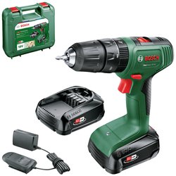 Wiertarko-wkrętarka akumulatorowa, Wkrętarka akumulatorowa Bosch Home and Garden EasyImpact 18V-40 06039D8108 18 V 2.0 Ah zaw. 2 akumulatory, zaw. ładowarkę