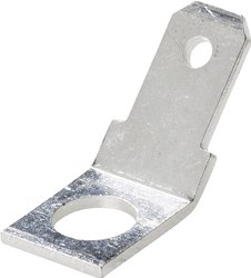Wsuwka Vogt Verbindungstechnik 3823.67 Szerokość pokrycia: 4.8 mm Grubość pokrycia: 0.8 mm 45 ° Bez izolacji metal 1 szt.