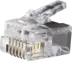 Złącze męskie RJ Klein Tools VDV826-600 VDV826-600, RJ11, CAT 3, piny:6P6C, 1 szt.