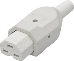 Złącze męskie IEC Kalthoff 156106, styki: 2 + PE, 250 V, 16 A, 1 szt.