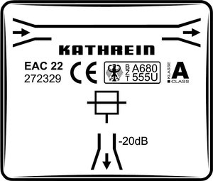 Kathrein  EAC 22  Zwrotnica SAT Zwrotnica SAT Kathrein 272329 1 szt.