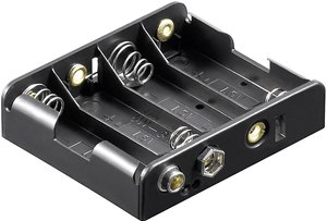 Komora baterii model D, 4 x AA