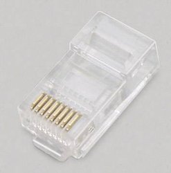 Złącze męskie RJ BKL Electronic 142141, RJ10, piny:4P4C, 1 szt.