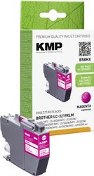KMP Tusz Zamiennik Brother LC-3219XLM Magenta  atrament KMP B58MX 1538,4006, 1 szt.