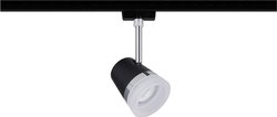 Lampa do systemu szynowego, wysokonapięciowego Paulmann 96925 GU10 czarny (matowy), chrom