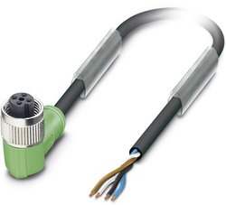 Kabel do czujników/elementów wykonawczych Phoenix Contact SAC-4P-20,0-PUR/M12FR 1545001, Kabel, otwarte końcówki, 1 szt.