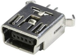 Złącze męskie USB econ connect MUB1B5HN, USB Mini-B, 1 szt.