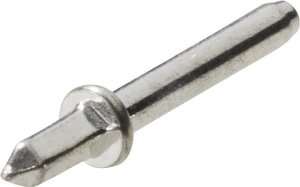 Wtyki pinowe 1364C.68, kwadratowy trzpień wciskany, 1x10.8x4.5 mm