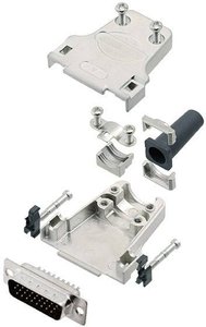 Zestaw listew męskich D-Sub Amphenol L17DTZF15-RG+L717HDA26P, rzędy: 3, styki: 26, 180 °, 1 szt.