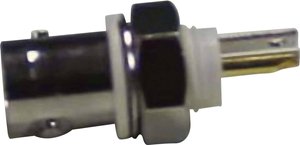 Złącze BNC złącze żeńskie do wbudowania pionowego 50 Ω TRU COMPONENTS 734950B 1 szt.