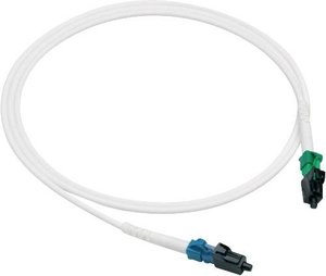 Kabel LAN Max Hauri AG 137165, 1 szt., światłowodowe, 5.00 m, biały