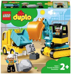 LEGO® DUPLO® 10931 Koparki i ciężarówki