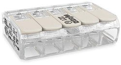 WAGO 221-485 Złącze zaciskowe, PIN: 5, 440 V, 32 A, 1 szt.