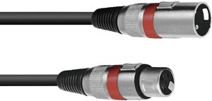 XLR Kabel połączeniowy 1.00 m Omnitronic 30220406 1 szt.