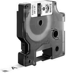 Taśma do nadruku  DYMO IND RHINO 18482 poliester Kolor taśmy: biały Kolor nadruku:czarny 9 mm 5.5 m