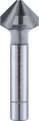 Pogłębiacz stożkowy HSS, nierównomierny podział DIN 335 C, 90° Pogłębiacz stożkowy Alpen  0239000630100  1 szt.