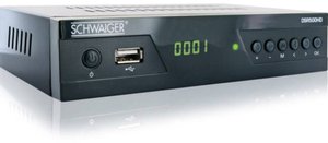 Odbiornik SAT HD Schwaiger DSR500HD Port USB z przodu Ilość tunerów: 1