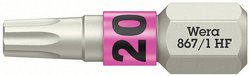 867/1 Bity TORX® HF z funkcją przytrzymywania, TX 20 x 25 mm Bit Torx TX 20 Wera 867/1 05066142001 1 szt.
