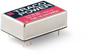 Przetwornica DC/DC, do PCB TracoPower THD 10-2423WIN THD 10-2423WIN, 10 W, 15 V/DC, -15 V/DC, 333 mA, 1 szt.