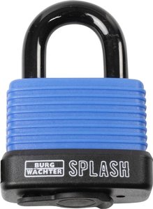 Kłódka Burg Wächter Splash 470 45 Blue SB     z zamkiem kluczykowym