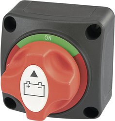 Wyłącznik akumulatora samochodowego TRU COMPONENTS TC-A23-2 1588001, 1 x wył/wł, 12 V/DC, 50 V/DC, 200 A
