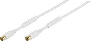 Kabel Anteny Vivanco 48123 48/30 100GW, 100 dB, 10.00 m, pozłacane styki, z rdzeniem ferrytowym