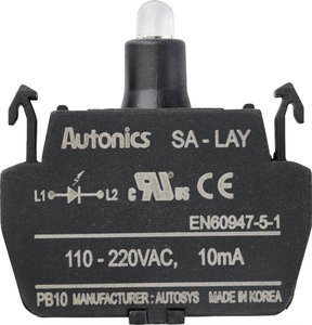 TRU COMPONENTS  Typ pojedynczy blok LED / 110 V, 240 V / żółty TRU COMPONENTS SA-LAY Element LED   żółty  110 V, 240 V 1 szt.