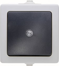 Przycisk Kopp Nautic 566356003, szary